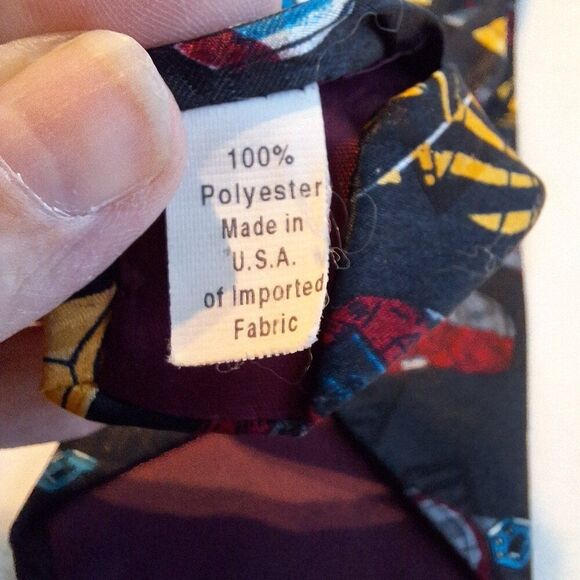 Vintage Home Improvement‎ Tool Time Mens Neck Tie Tim’s Work Hats Novelty - Picture 5 of 9